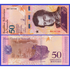 Venezuela 2018 - 50 bolivares, necirculata