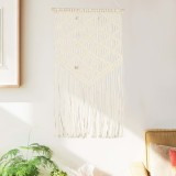 VidaXL Cuier de perete Macrame, 40x80, bumbac