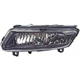 Proiector ceata VW Polo, 08.2014 si Polo 05.202017 Model Blue GT, R-Line, partea Dreapta, negru, cu becuri, tip bec H8, cu lumini pentru curbe, Hella, Aftermarket