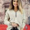 M643-14 Pulover cu decolteu in V si model cu impletituri