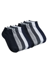 Set 20 perechi sosete bumbac scurte multicolor barbati 39-46, VersaLux