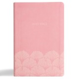 NASB Large Print Thinline Bible, Value Edition, Soft Pink Leathertouch