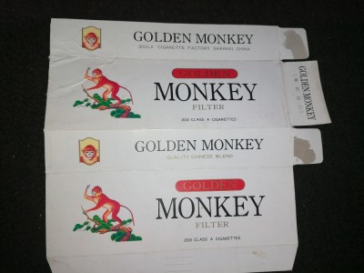 LOT 2 CARTON / PACHET TIGARI VECHI / AMBALAJ /AMBALAJE MONKEY / WINNS foto