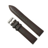 Cumpara ieftin Curea de ceas Maro Inchis din Piele Naturala 18mm, 20mm GR669, Time Veranda