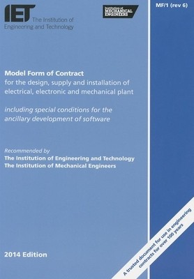 Model Form of Contract for the Design, Supply and Installation of Electrical, Electronic and Mechanical Plant: MF/1 (rev 6) foto