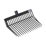 Furcă pentru gunoi de grajd, PremiumFork, negru, 38 &times; 32&nbsp;cm