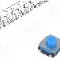 Microintrerupator 6.2x6.2mm, OFF-(ON), SPST-NO, C&amp;K - KSC741J LFS