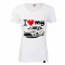 TRICOU DAMA PERSONALIZAT &quot;I LOVE MY TOYOTA YARIS&quot;