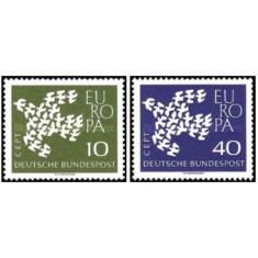 Germania 1961 - Europa, serie neuzata