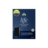 KJV Life Application Study Bible, Third Edition, Large Print (Red Letter, Bonded Leather, Black, Indexed)