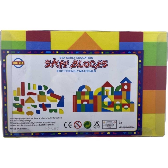 Cuburi constructie din spuma burete tare