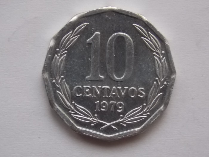 10 CENTAVOS 1979 CHILE