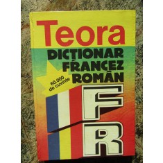 DICTIONAR FRANCEZ - ROMAN , edtie coordonata de SANDA MIHAESCU - CIRSTEANU