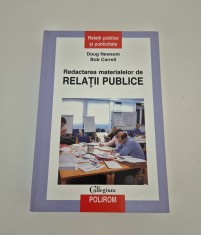 Doug Newsom Redactarea materialelor de relatii publice