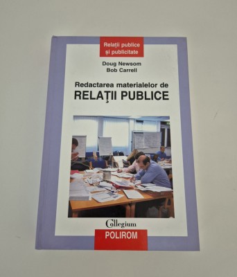 Doug Newsom Redactarea materialelor de relatii publice foto