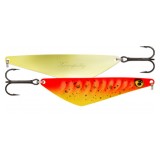 Lingurita Oscilanta Rapala Harmaja, culoare Gold Fluorescent Red, 11.6cm, 31g