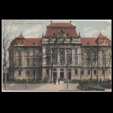 Carte poștală veche Oradea &ndash; Palatul Justitiei &ndash; 1914
