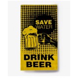 Prosop de Plaja Velour Beer, 80x150 cm (Bumbac 100%)