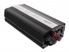 Invertor de tensiune cu usb, 12V -&amp;gt; 220V, 600W, Well 5948636020403 foto