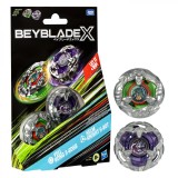 BEYBLADE X PACHET DUO YELL KONG 3-60GB SI HELM KNIGHT 5-80T