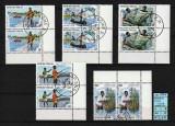 Timbre Africa, Togo, 1974 | Meserii tradiţionale - Pescuit | Blocuri de 2 | aph, Stampilat