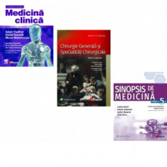 Set 3 Volume Rezidentiat: Kumar si Clark Medicina clinica, Chirurgie generala si specialitati chirurgicale, Sinopsis de medicina - Peter Lawrence, Lat