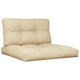 Cumpara ieftin Perne pentru paleti, 2 buc., bej, material textil