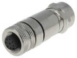Mufă M12 PIN 8 mamă A-DeviceNet/CANopen IP65 pe cablu