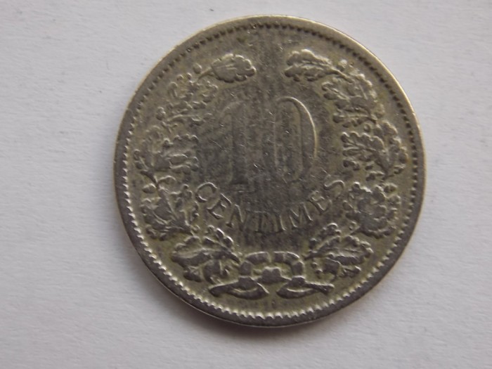 10 CENTIMES 1901 LUXEMBURG
