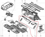 Comanda deschidere usa bord Renault Espace 3 , original 6025370276 Kft Auto, Automobile Dacia Mioveni