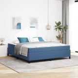 Cumpara ieftin Cadru de pat albastru 180 x 200 cm Țesătură de catifea
