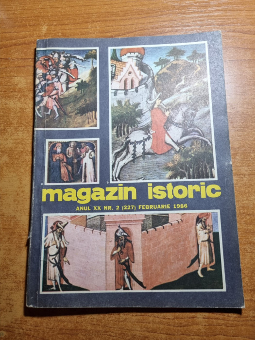 revista magazin istoric februarie 1986