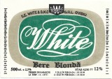 NI419 Etichetă bere rom&acirc;nească White, SC White DMC SRL, Ovidiu