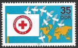 B0515 - Germania DDR 1987 - Crucea Rosie 1v. neuzat,perfecta stare, Nestampilat