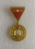 Insigna festivalul national c&acirc;ntarea Romaniei 1979-1981 locul I