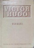 Versuri Victor Hugo - Editura de Stat 1952, Coperta Cartonata, 201 Pagini - Carte Poezie Romana
