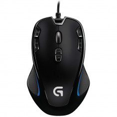 Mouse Cu Fir Gaming G300S, 2.500 DPI, 150 IPS, Culori Programabile Pentru 7 Profile De Jucatori, 9 Butoane Programabile, Negru foto