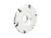 Disc flex pentru polizor unghiular, &Oslash; 98mm, cu 6 cutite, ideal pentru sculptura si fasonare lemn