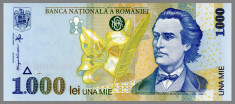 ROMANIA 1000 LEI 1998 - A-UNC foto