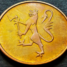 Moneda 5 ORE - NORVEGIA, anul 1977 * cod 360