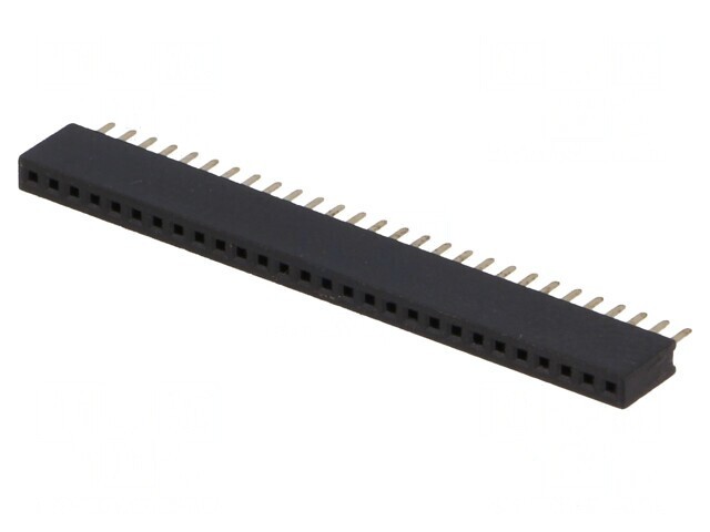 Soclu şiruri pini mamă 28 pini drept THT 1,27mm