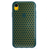 Cumpara ieftin Husa Hard iPhone XR Verde Geometric