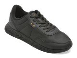 Cumpara ieftin Pantofi sport BOSS negri, 6481, din material textil