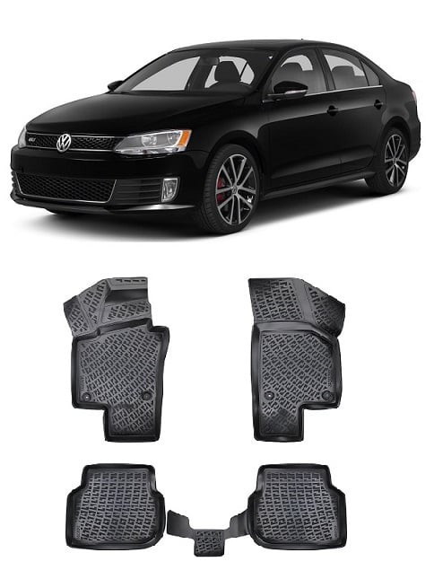 Set covorase cauciuc tip tavita VW JETTA (2011-2015)