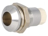 Montură LED 5mm Cromată Convexă