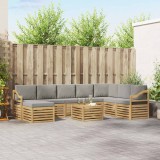 vidaXL Seturi de canapele Lemn Solid de Acacia 3392371