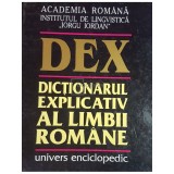 Dictionarul explicativ al limbii romane (DEX) (Editia: 1998)