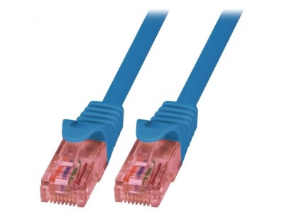 Patch Cord UTP Cat6 Albastru 1.5m RJ45 foto