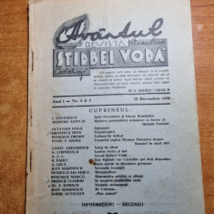 revista avantul, liceul stirbei voda calarasi 15 decembrie 1938-octavian goga