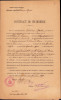 HST A1164 Contract de &icirc;nchiriere 1898 Epitropia parohiei Ceauș Radu București